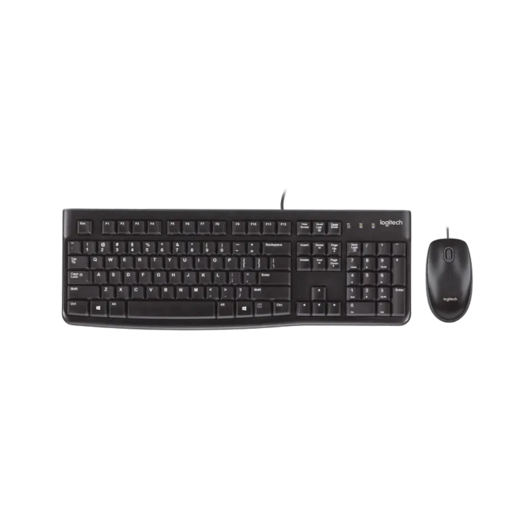 Combo teclado y mouse Logitech MK120