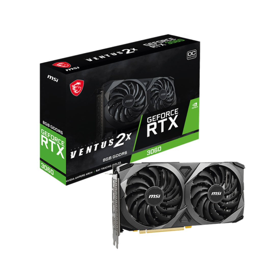 MSI RTX 3060 VENTUS 2X OC 8GB GDDR6