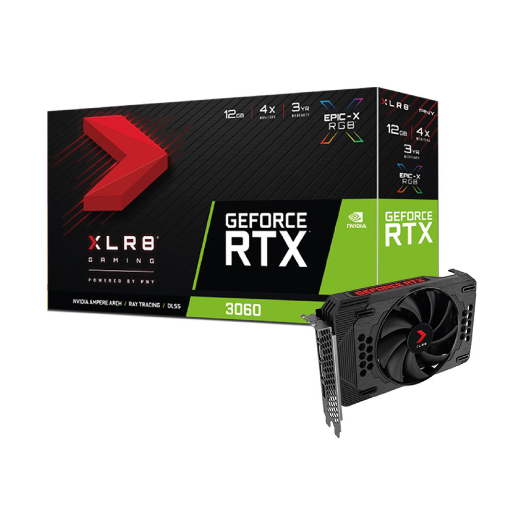 PNY RTX 3060 XLR8 Gaming Single Fan Edition 12GB GDDR6