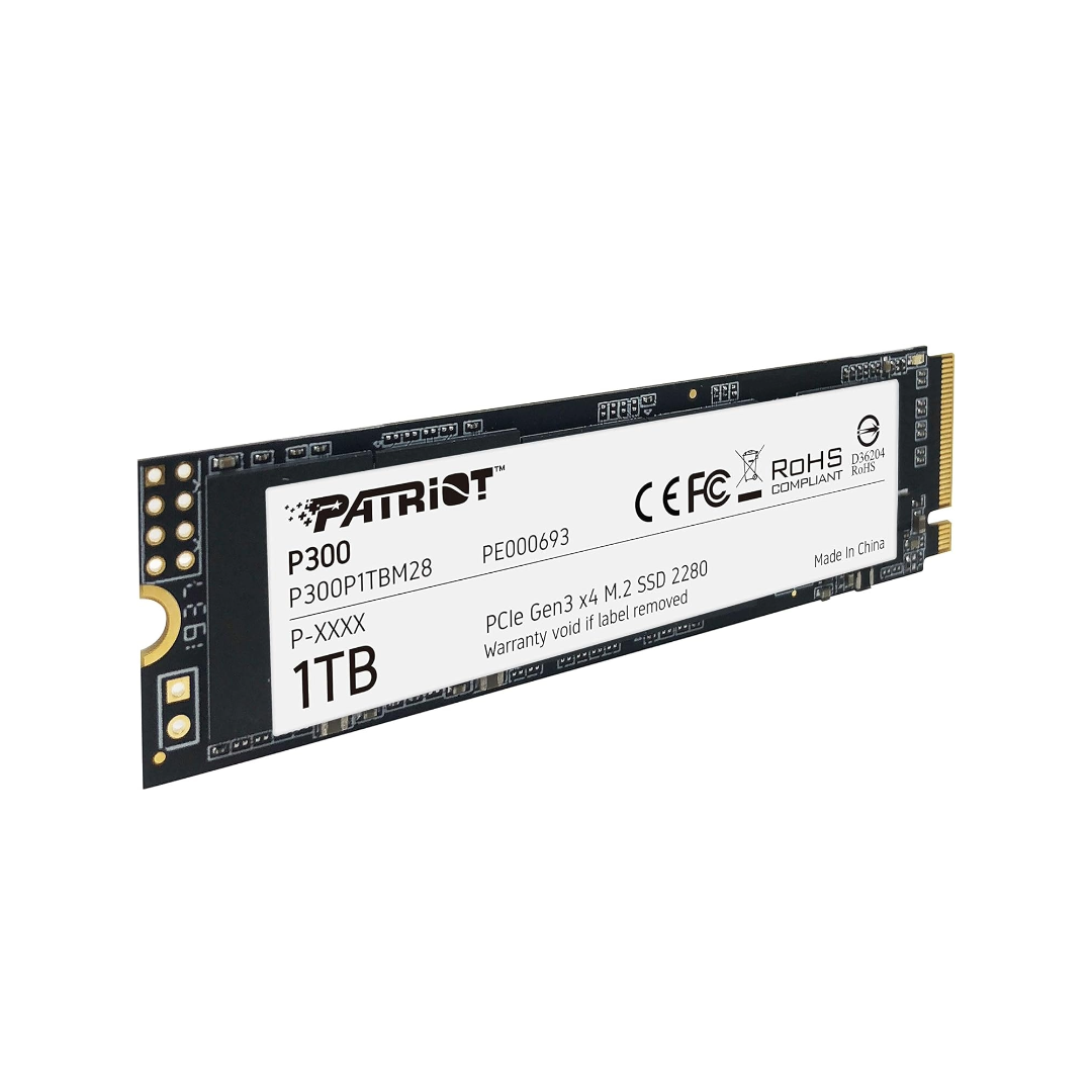 SSD 1 TB Patriot M.2 Pcle P300 3.0