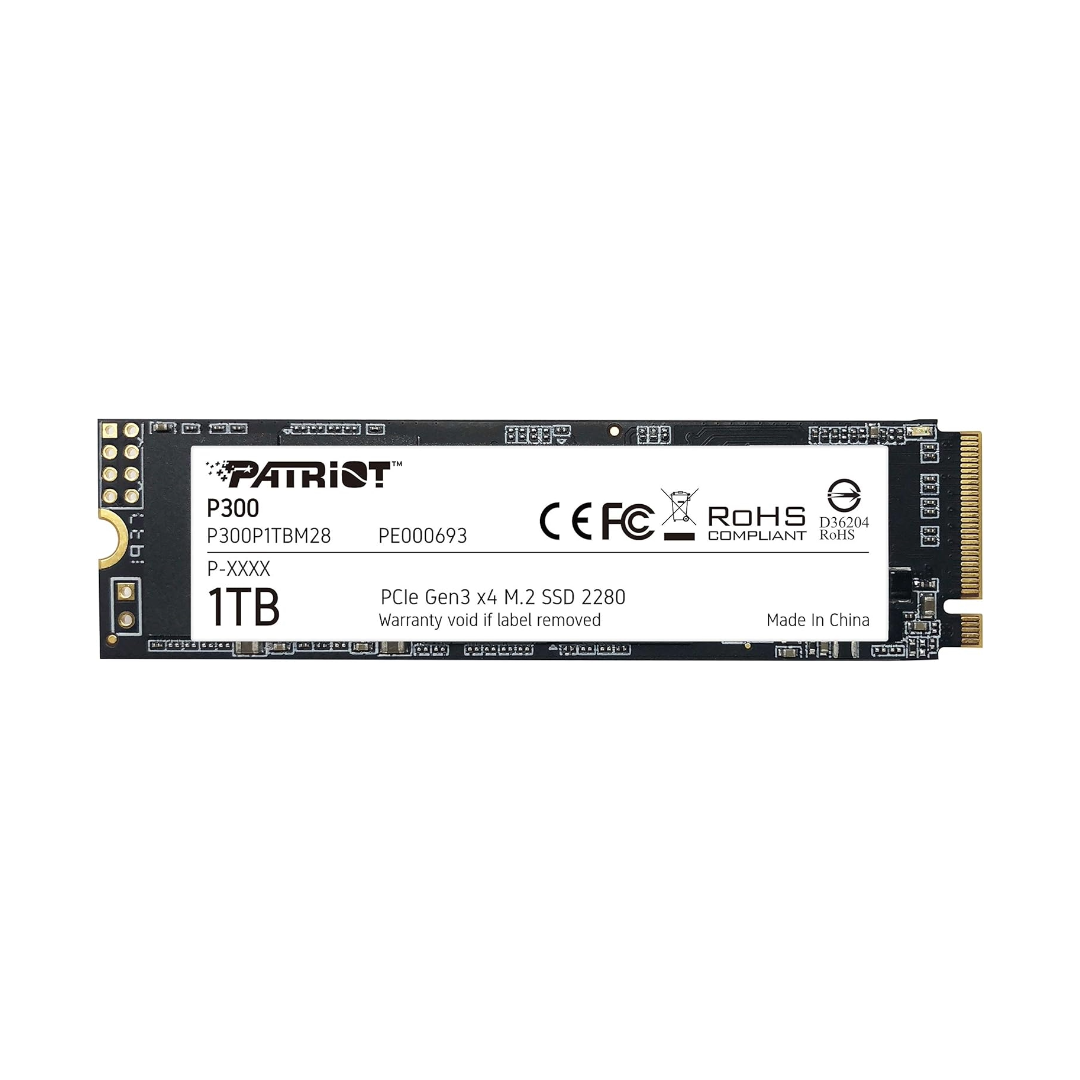 SSD 1 TB Patriot M.2 Pcle P300 3.0