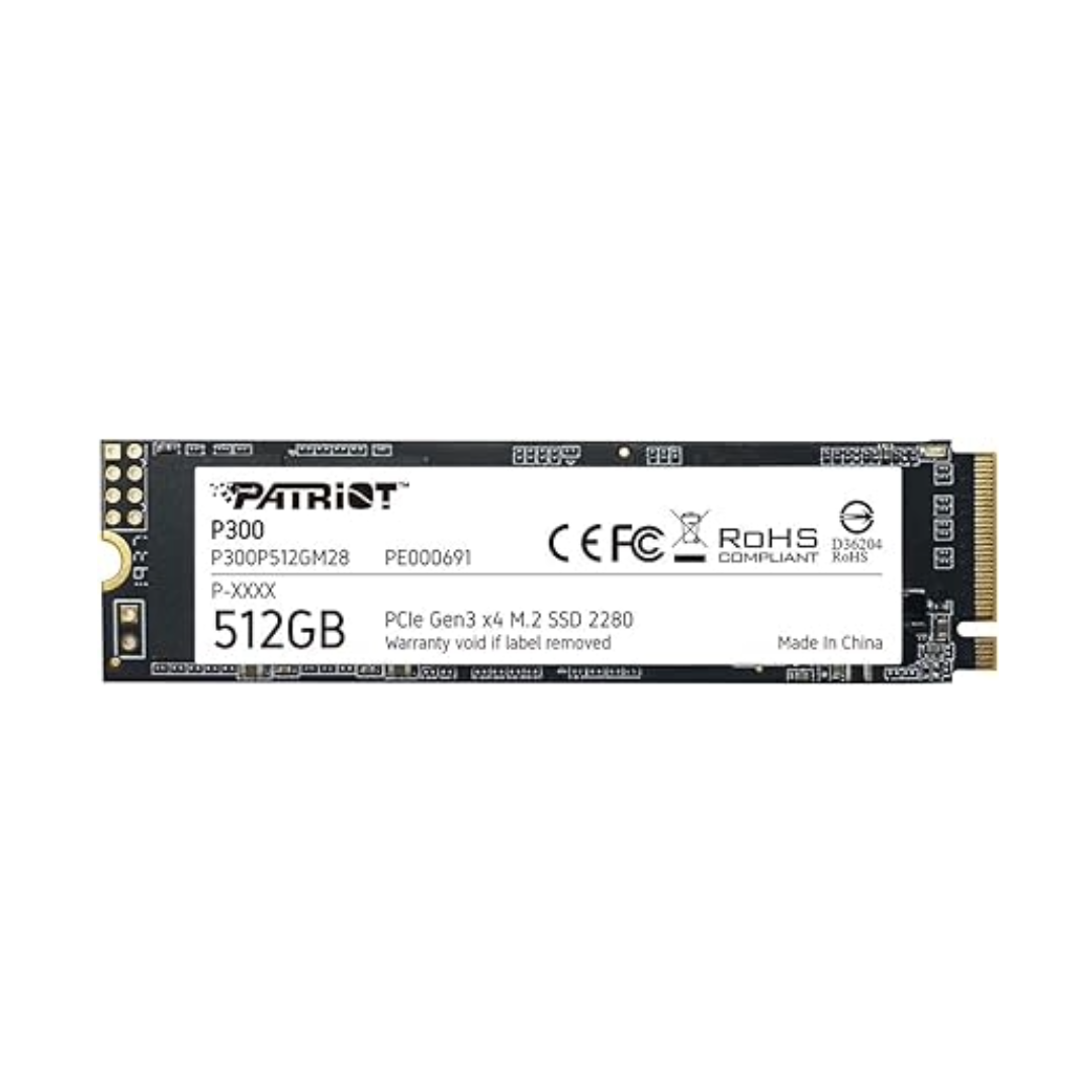 SSD 512 GB Patriot M.2 Pcle P300 3.0